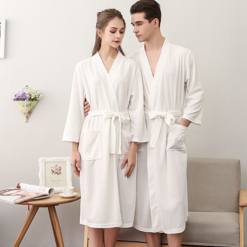 plus size waffle dressing gown