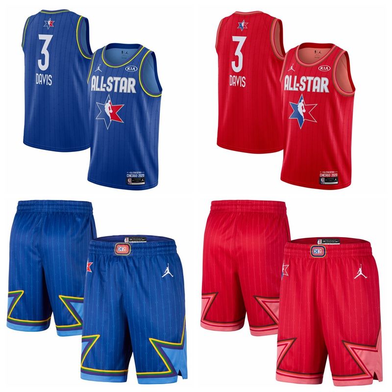 red anthony davis jersey