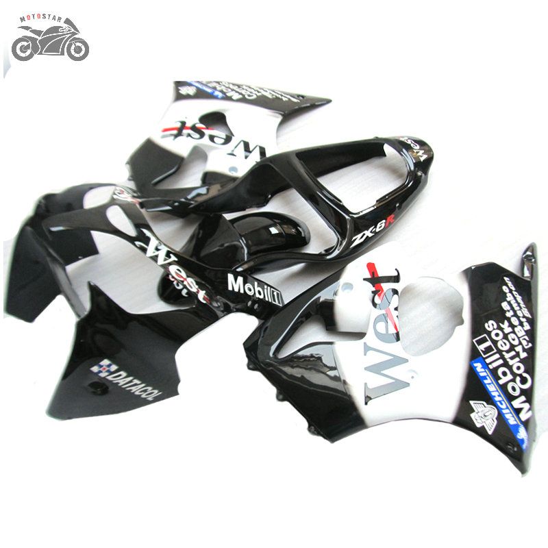 Upgrade Your Fairing Kit For Kawasaki Ninja ZX6R 2000 2001 2002 ZX636 00 01 02 ZX 6R ZX 6R ABS Plastic Injection Fairings Bodywork Batwing Motorcycle Fairing Batwing Motorcycle Fairings From Motostar, $312.61| DHgate.Com