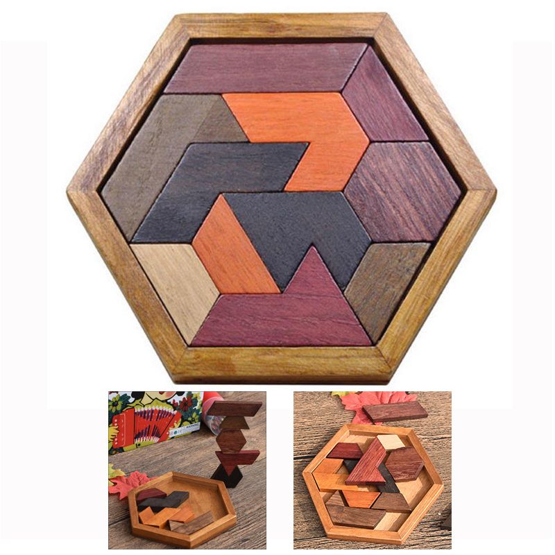 rompecabezas de madera con fotos