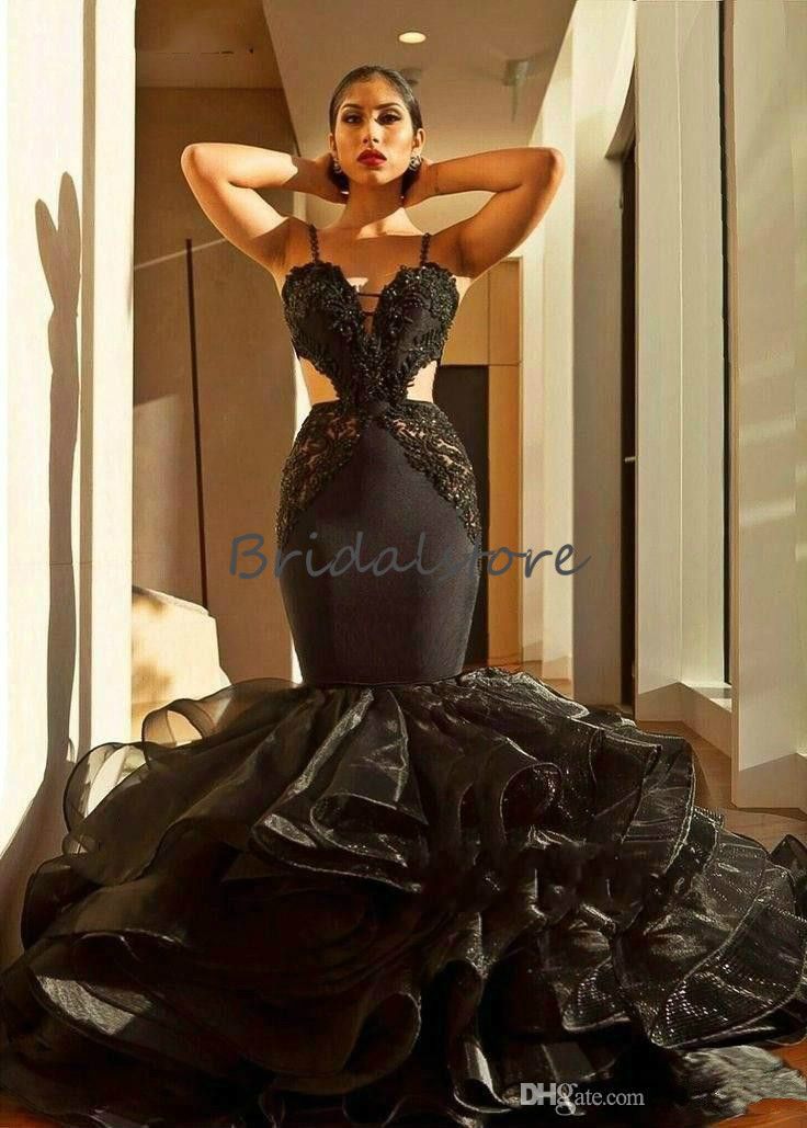 mermaid prom dresses with puffy bottom