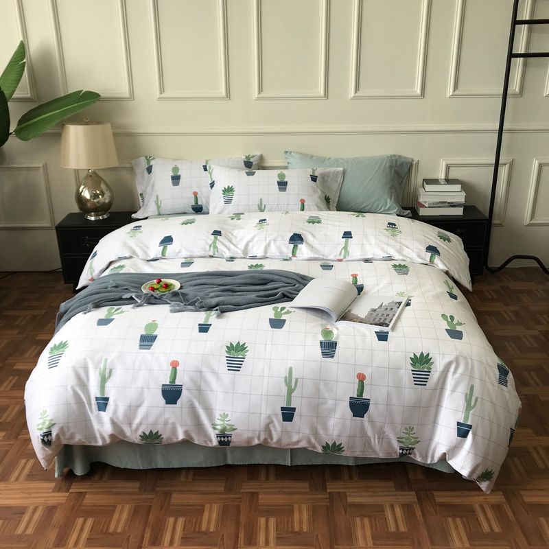 American Style 40s Bedding Set Egyptian Cotton Queen King Duvet