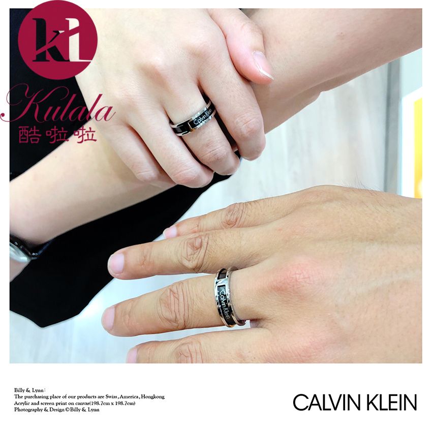 calvin klein couple ring