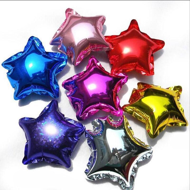 Fashion New Balloon 10 Inch The Stars Foil Balloons With Gold And Silver For Birthday Decoration Wedding Party Classical Toy Kids Party Decor Kids Party Decoration From Home1688 3 98 Dhgate Com