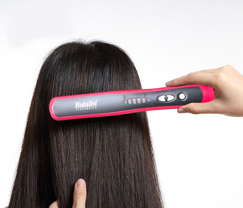 Hair Straightener Durable Electric Straight Hair Comb Brush LCD Heated Ceramic Hair Straightening Brush Hair Straightener Durable Electric Straight Hair Comb Brush LCD Heated Ceramic Hair Straightening Brush