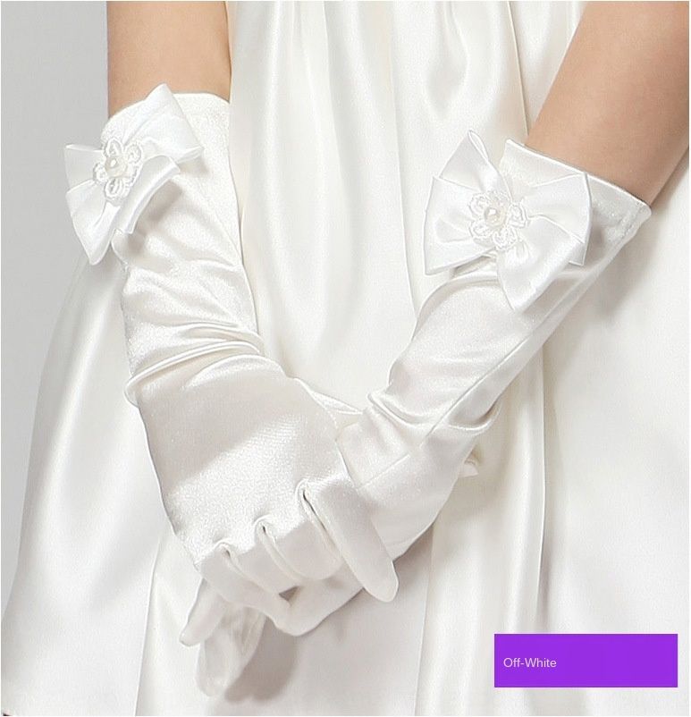 childrens wedding gloves