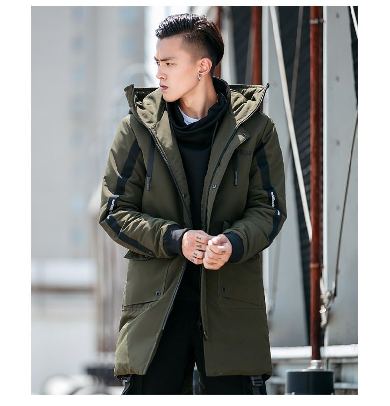 Compre Diseñador Para Hombre Cazadora De Invierno Abrigo De Invierno Hip  Hop Parkas Para Hombre Chaqueta Con Capucha Largo De Poliéster Prendas De  Abrigo A 41,63 € Del Cinda01 | DHgate.Com