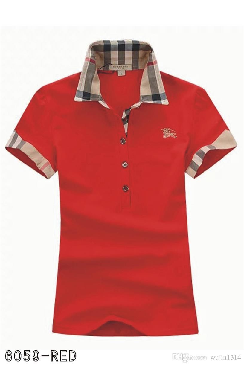 Polos para mujer casual camisa polo para mujer polo 8 colores s-2XL Camisetas