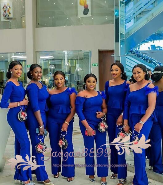 royal blue jumpsuits for weddings
