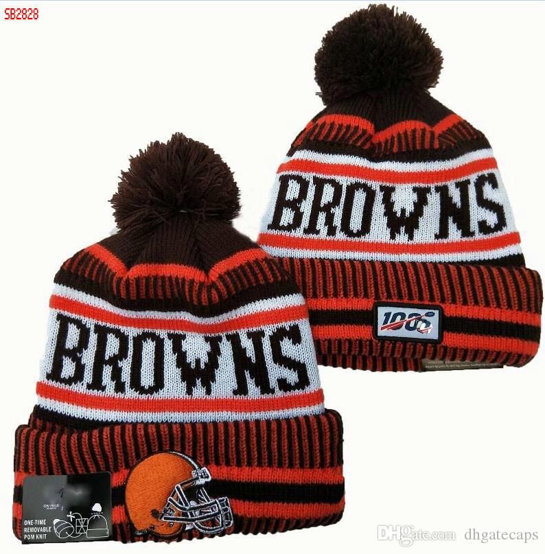 browns sideline beanie