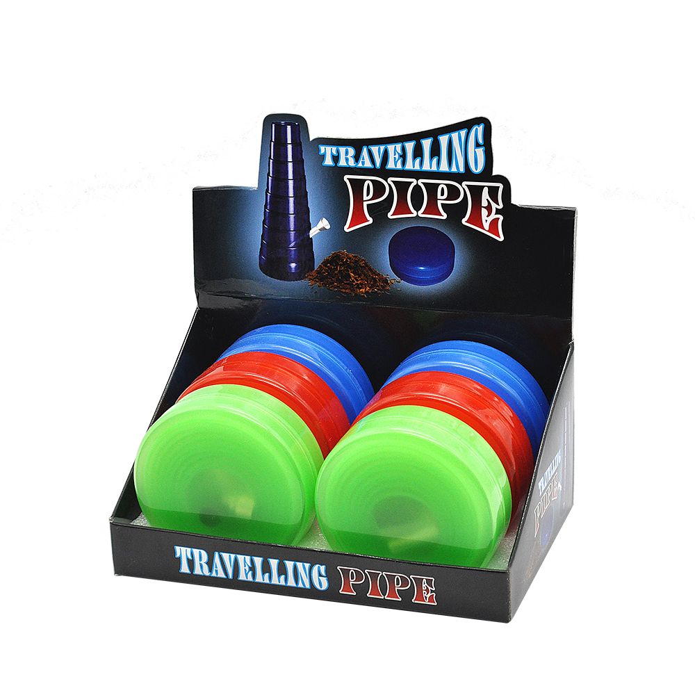 2019 Pocket Collapsible Bong Travelling Pipe Collapsable Bong