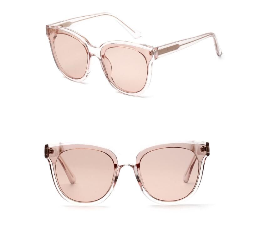 Venta al por mayor marco transparente anti-UV gafas de lentes marinos gran marco tendencia