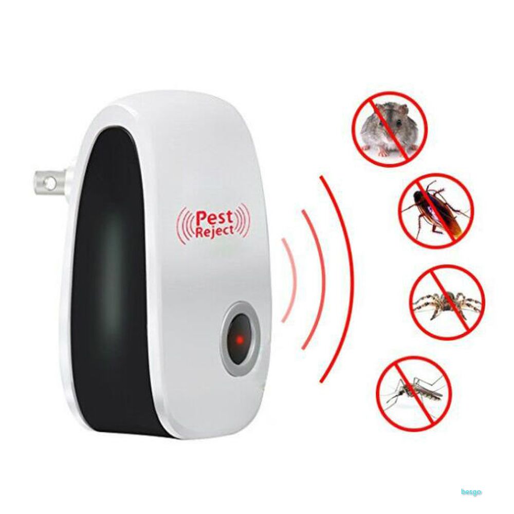 US EU Ultrasonic Electronic Anti Mosquito Pest Bug Insect Cockroach Repeller RD