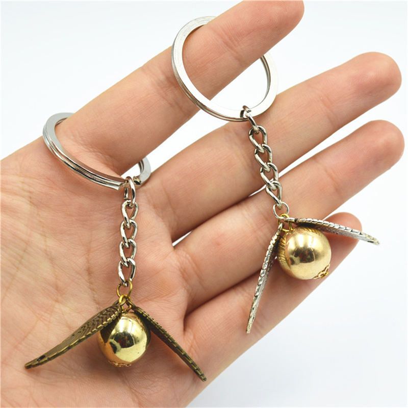 Golden Snitch Can Be Opened Pendant Keychain Quidditch Game Cos Hogwarts Cosplay 