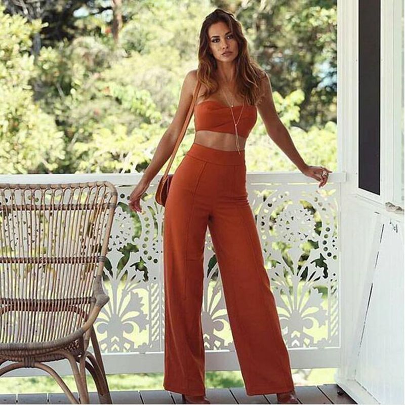 orange jumpsuit outfit