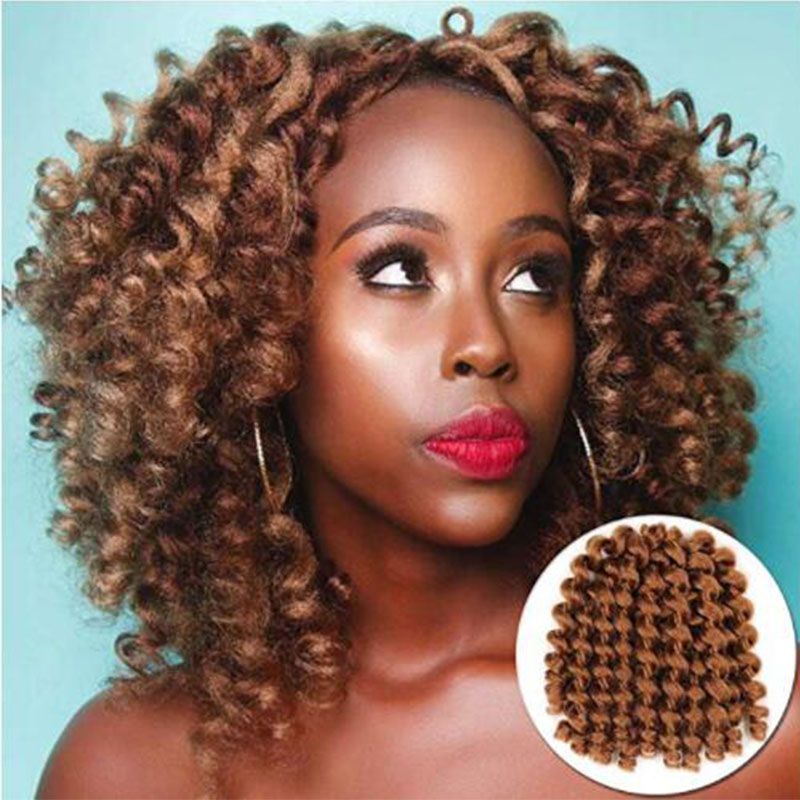 2020 1 Packs Jamaican Bounce Crochet Hair Wand Curl Twist Braids