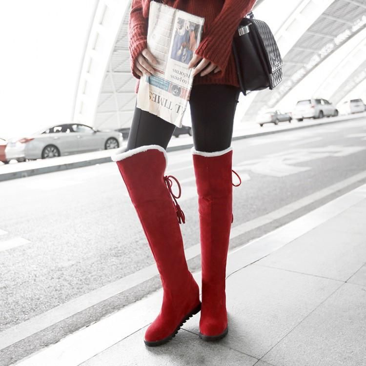 lace up thigh high boots australia