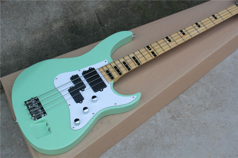 Compra 4 Cuerdas Bajo Eléctrico Con El Cielo Azul Del Color, Arce Diapasón  Con Negro Fret Marcas Embutido, Double Jack Y Se Pueden Personalizar Barato  | Entrega Rápida Y Calidad | Es.Dhgate