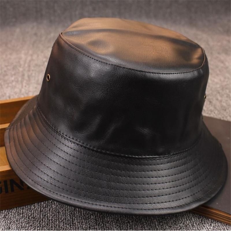 Acquistare LDSLYJR 2018 In Pelle Solido Cappello Secchio Pescatore Cappello  Da Viaggio Allaperto Cappello Da Sole Cappellino Uomini E Donne 482  Economico | Consegna Veloce E Qualità | It.Dhgate