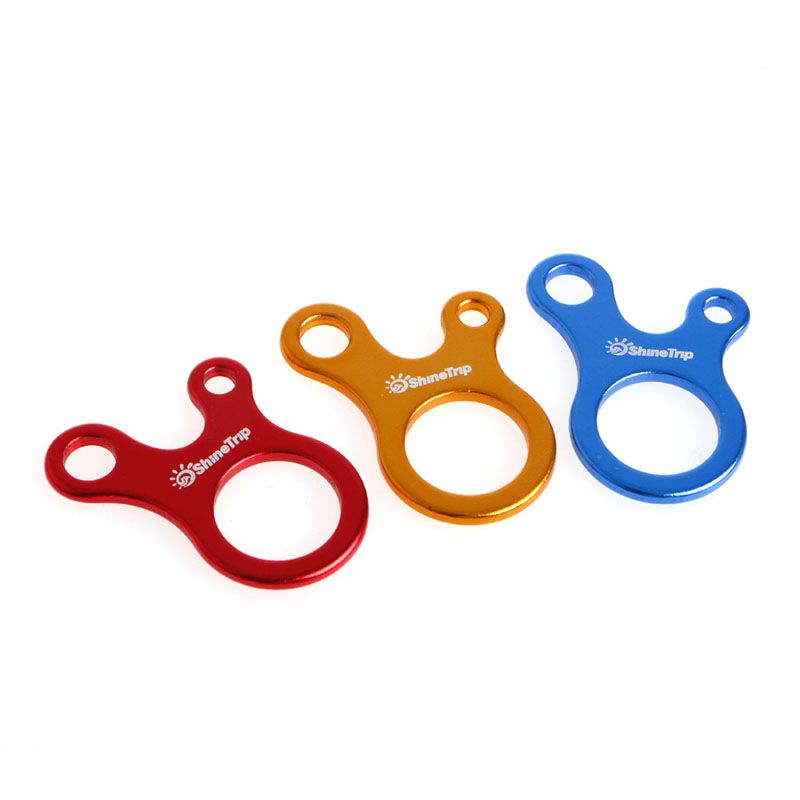 5pcs Tent Awning Cord Rope Fastener Guy Line Runners Tensioner Hook Hangers~ 