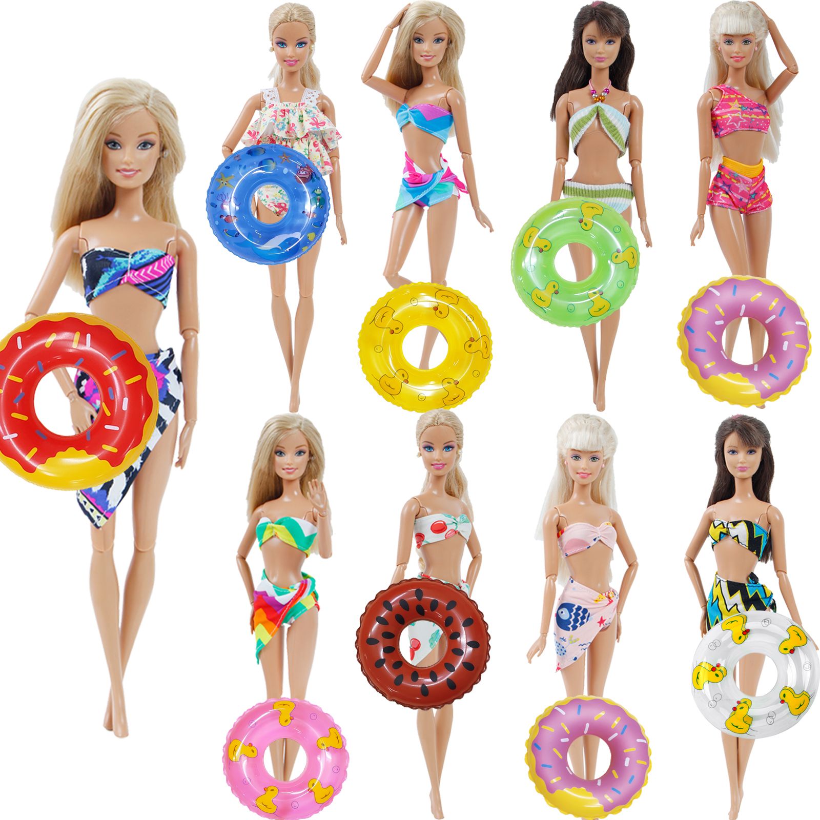 barbie doll beach accessories