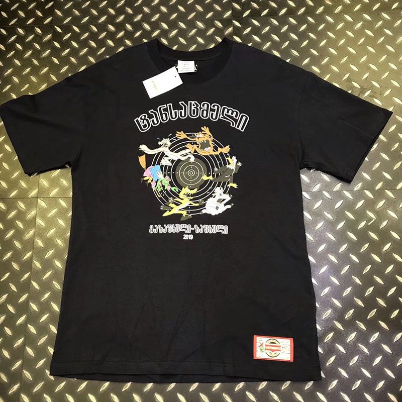 Newest Vetements T Shirt Summer Loose 