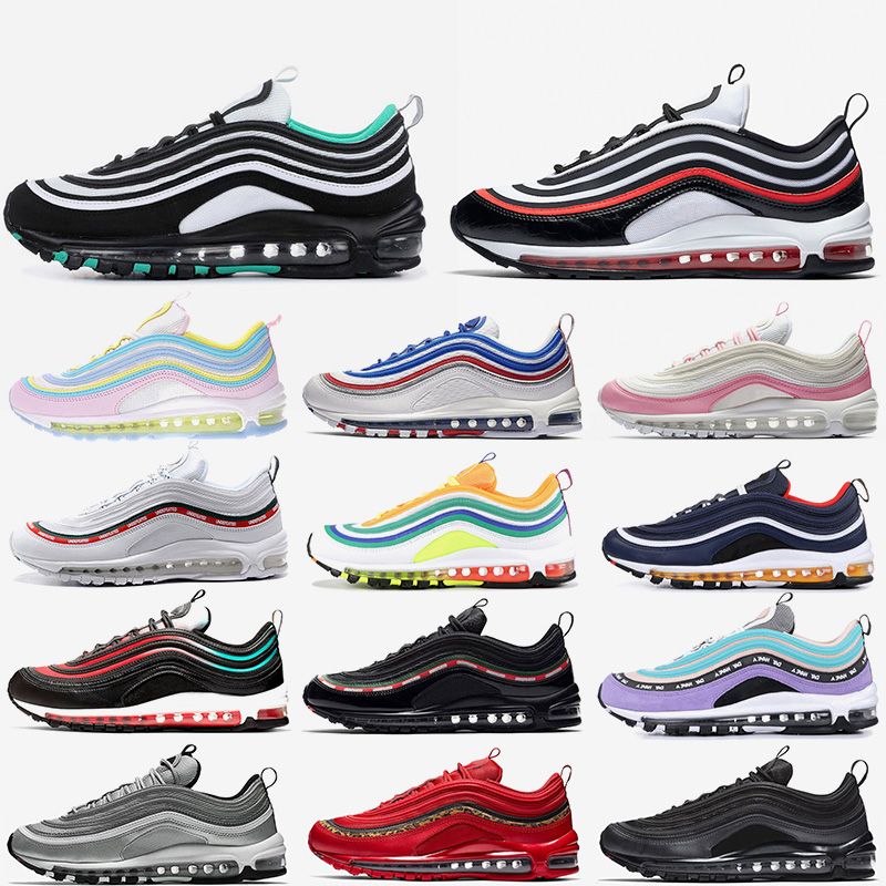 air max 97 preto e azul