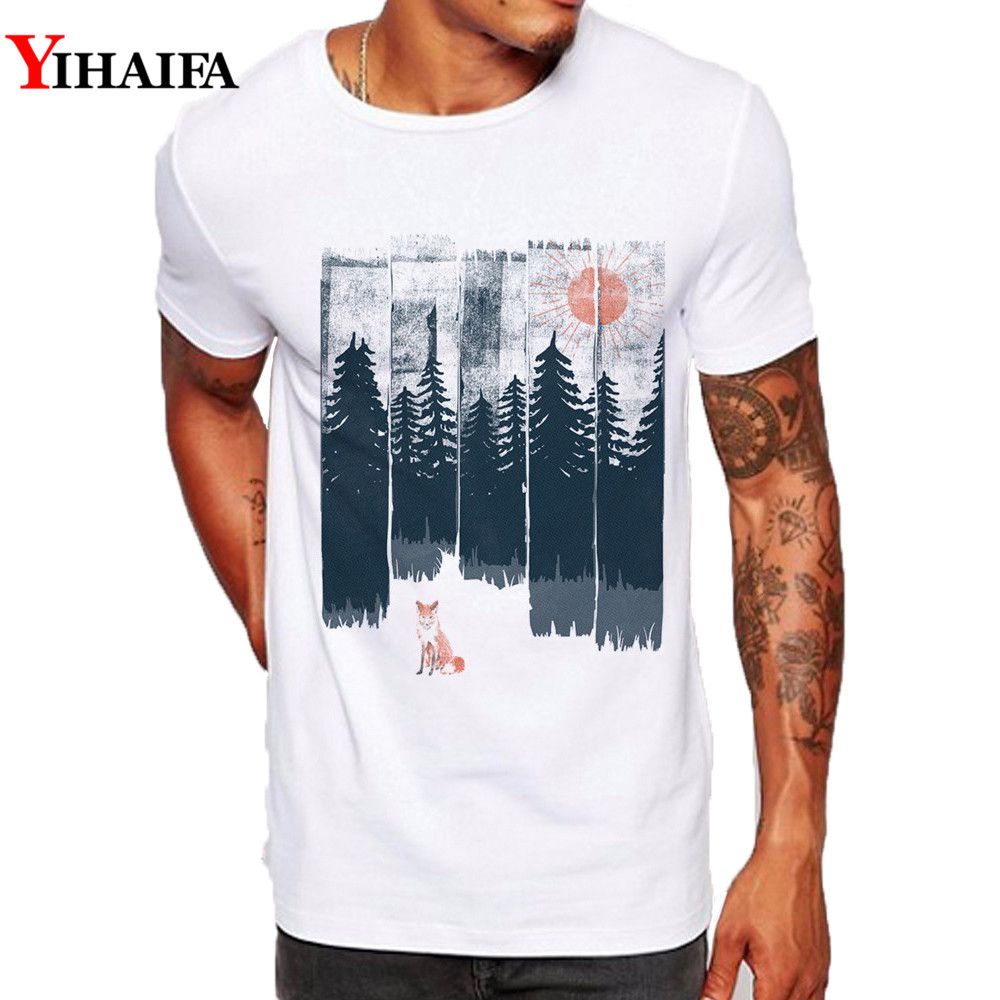 slim fit graphic t shirts