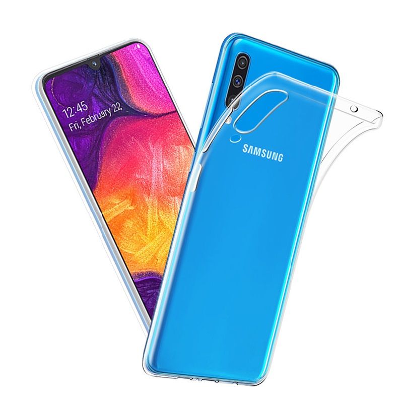 Transparent Case Coque For Samsung Galaxy A10 A20 A30 A40 A50 A70