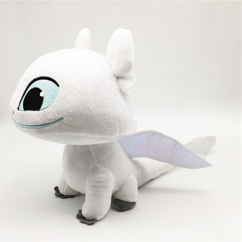 white toothless plush
