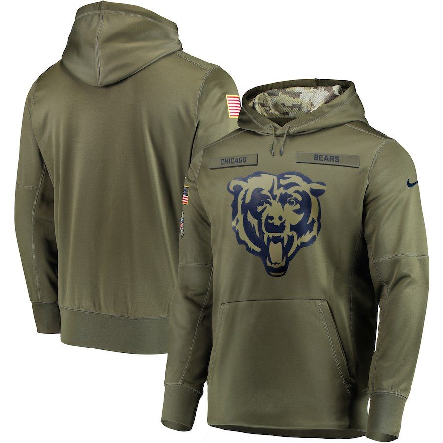 bears army hoodie