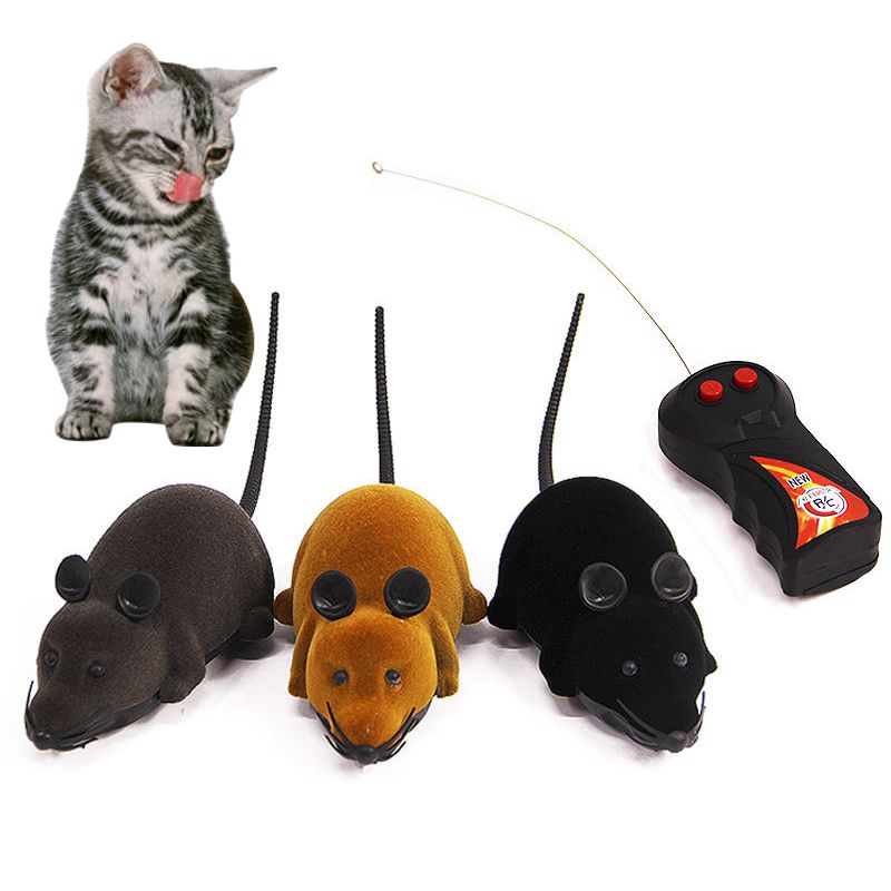 remote mouse cat toy