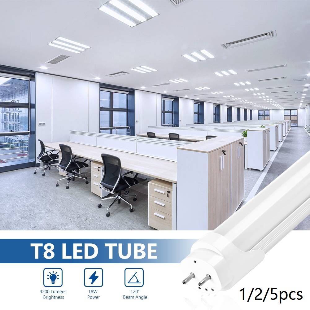 2019 Led T8 Tube Light 1 2m 18w Tri Color Dimmable Linkable