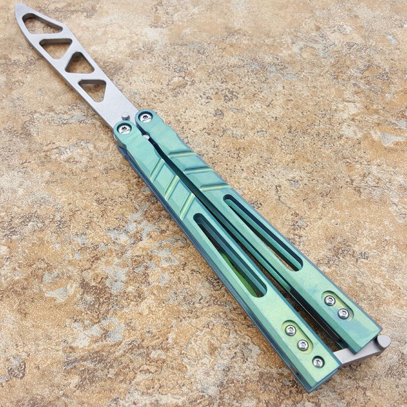 Butterfly Trainer Knife Not Sharp Crafts Martial Arts Collection Jilt