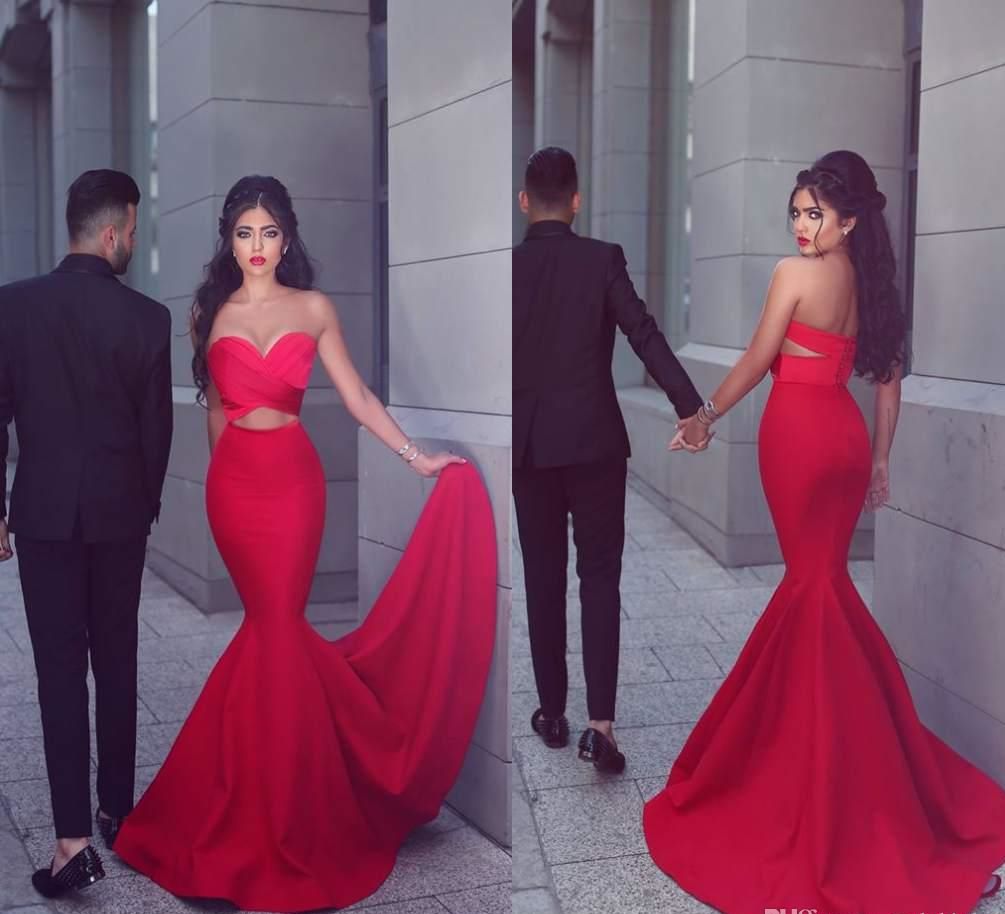 red and yellow prom dresses