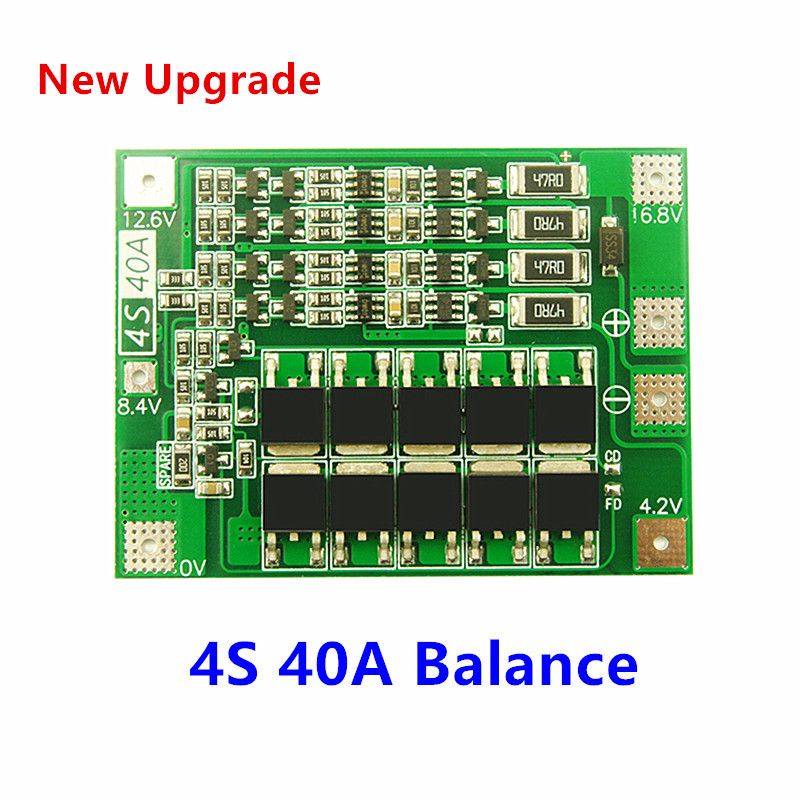 2020 Battery Accessories Balance 18650 Bms 4s 40a Li Ion Lithium Battery Charger Pcb Bms Protection Board For Drill Motor 14 8v 16 8v Lipo From Huaandxing 6 71 Dhgate Com