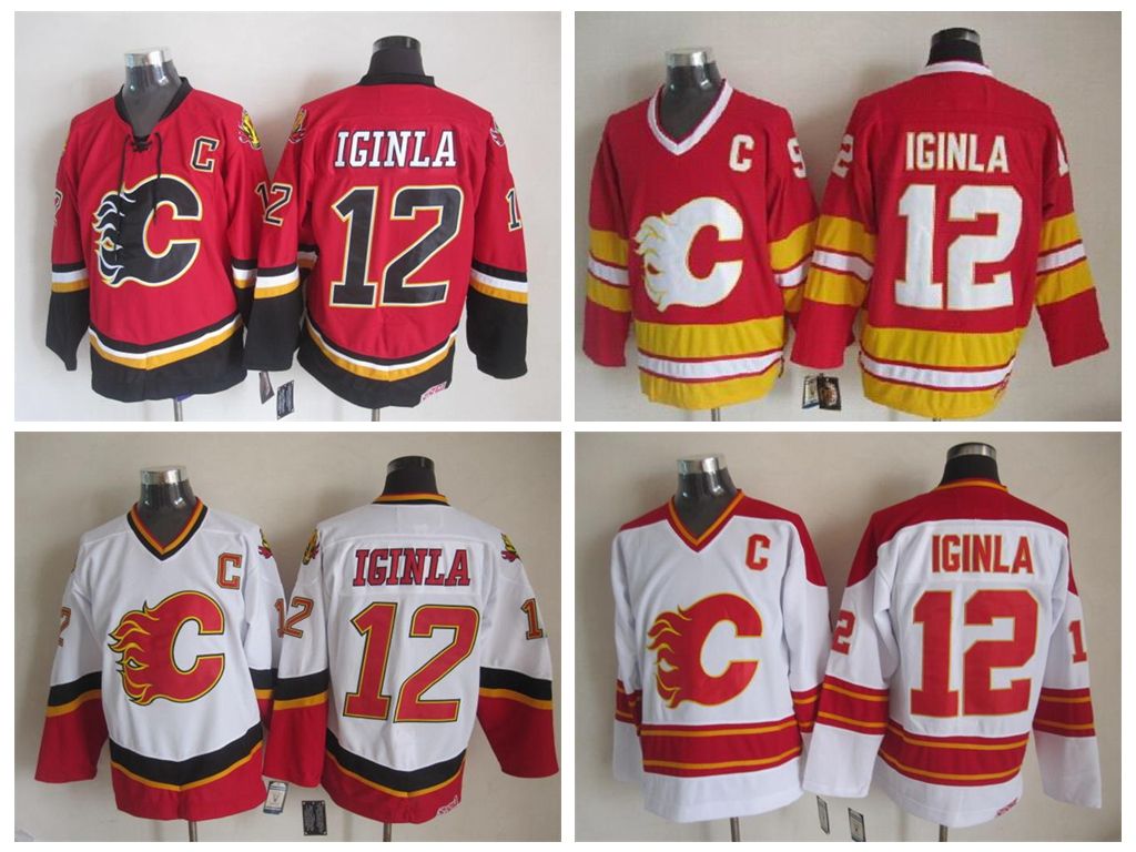 calgary flames iginla jersey