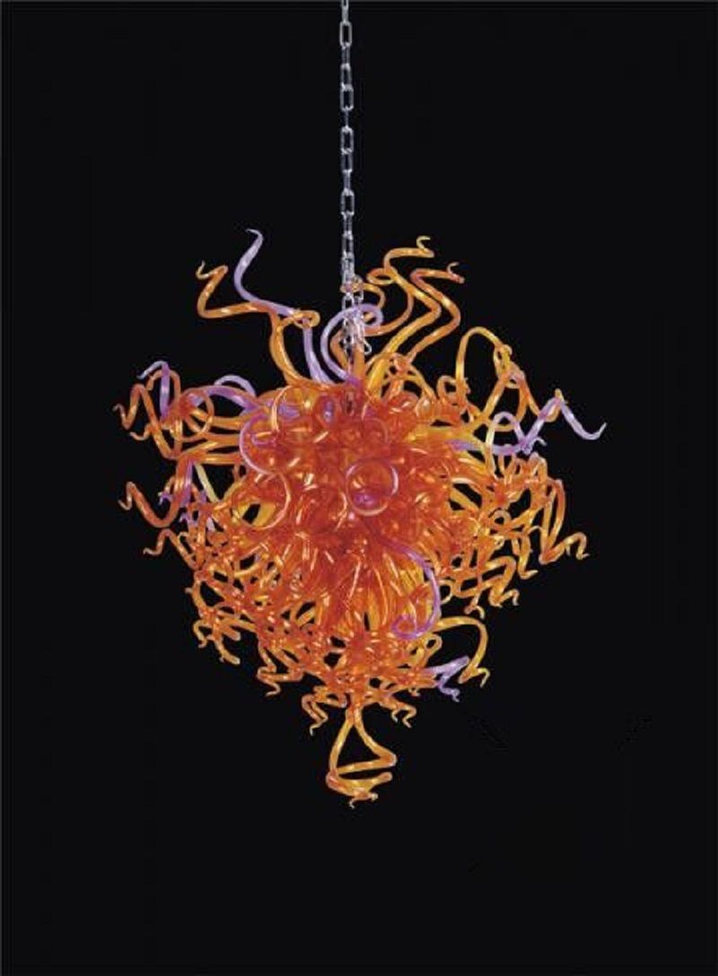 Hand Blown Art Glass Modern Chandelier Competitive Price Modern