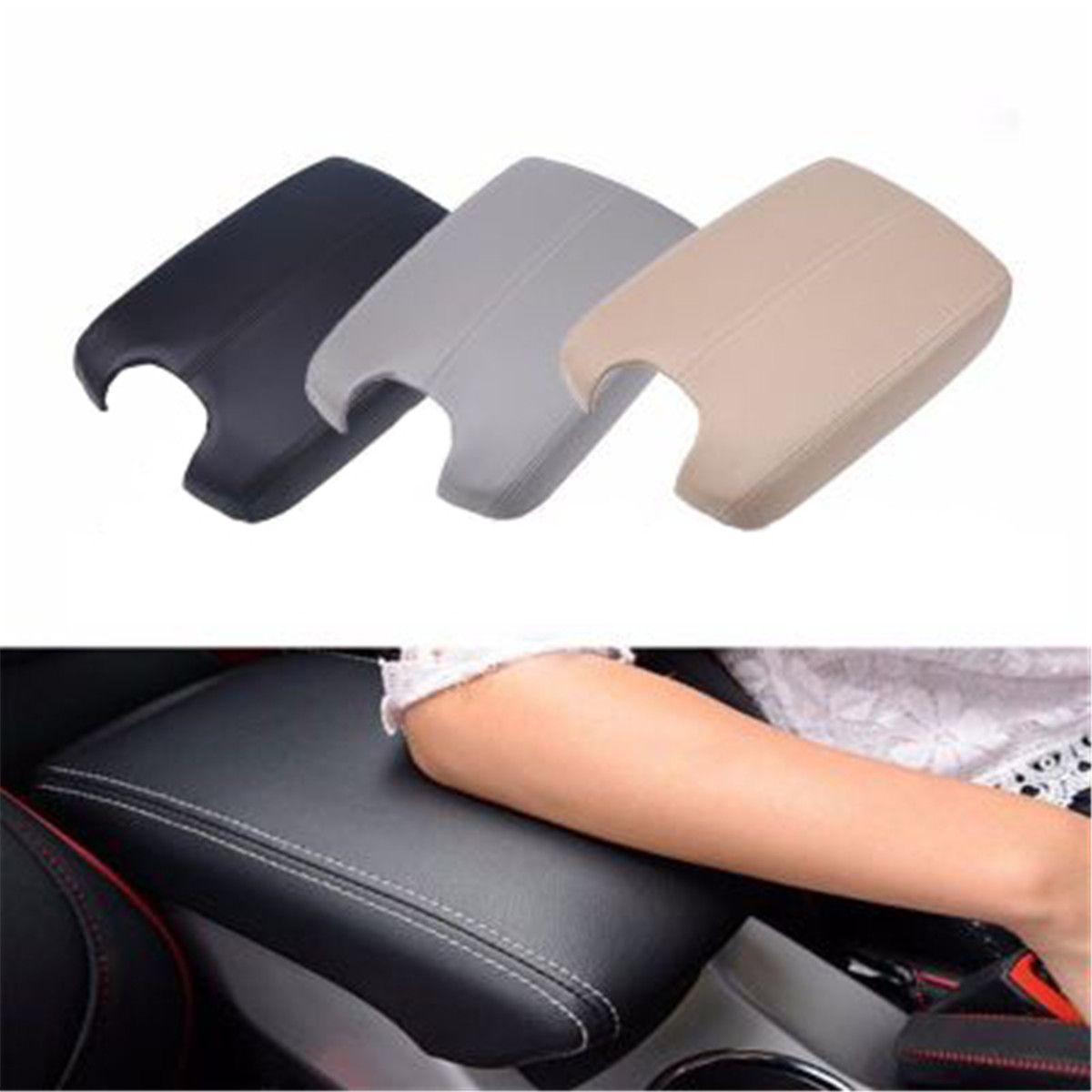 For 2008 2009 2010 2011 2012 Honda Accord Armrest Console Lid Cover Kit Black Beige Gray 1x Automotive Interior Supplies Automotive Interiors And