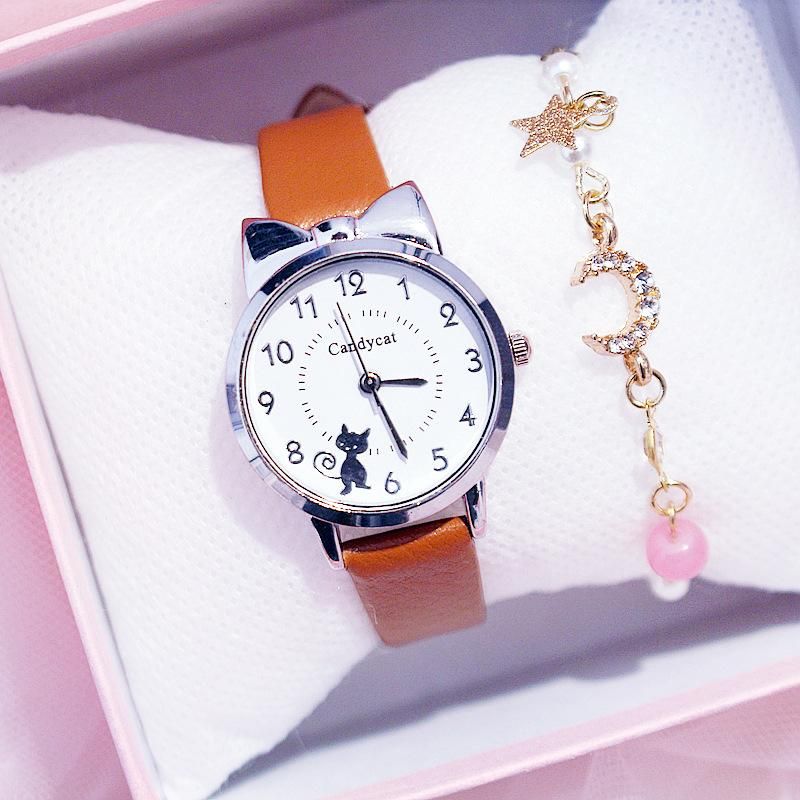 little girl watches