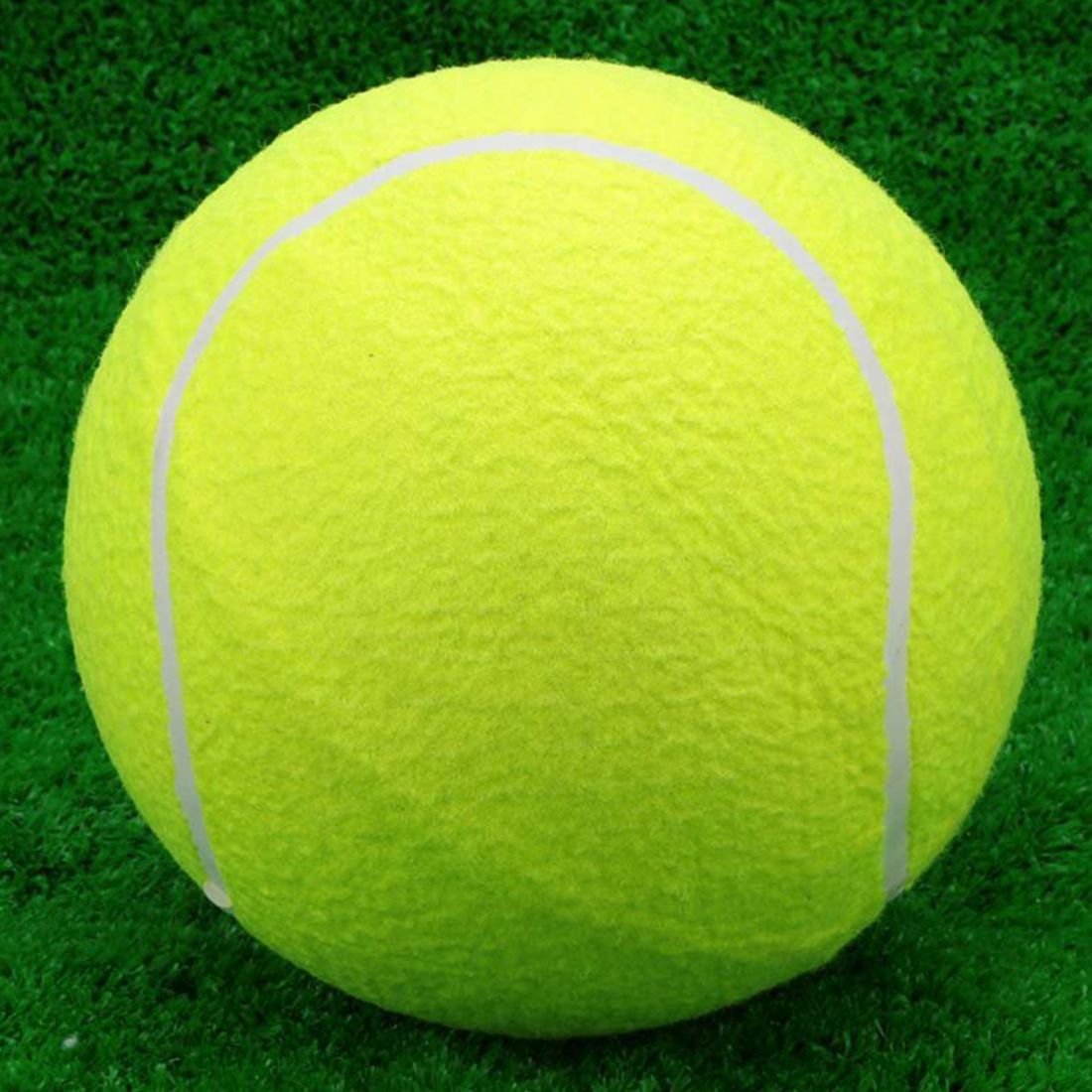big tennis ball