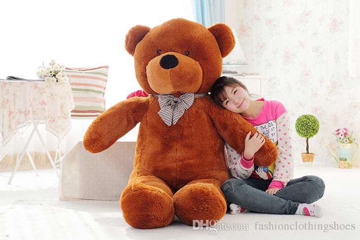 life size rainbow teddy bear