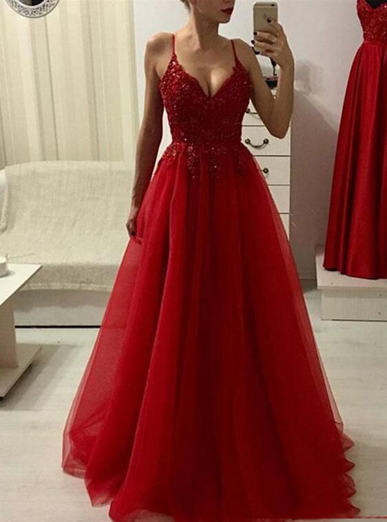 Acquistare Abito Lungo Da Rever Lungo Sexy Con Gonna Di Tulle Con  Applicazioni Di Pizzo, Lunghezza Del Pavimento, Abito Da Sera Formale  Economico | Consegna Veloce E Qualità | DHgate Italy