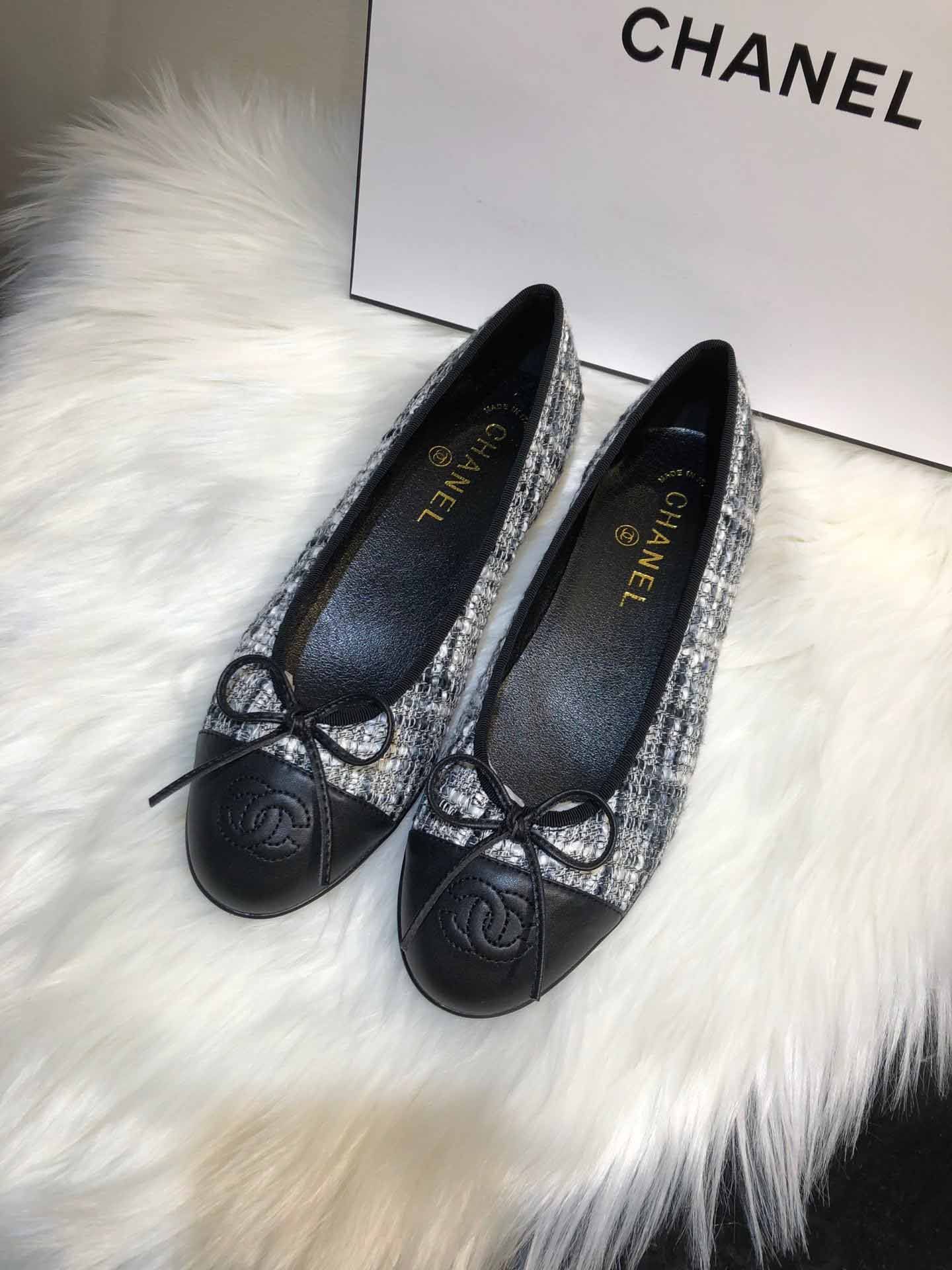 Chanel flats dhgate Clearance