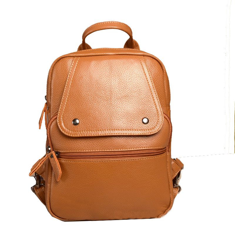 leather laptop rucksack ladies