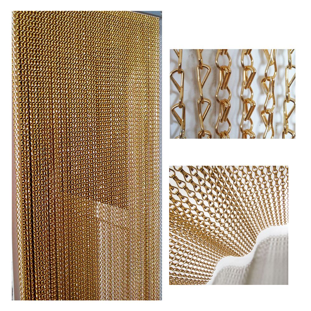 Bisagra antiguo Apretar Oro Contra Las Moscas De Aluminio Cadena De Insectos Mosca Cortinas De Malla Para Las Divisores Del Sitio De 64 € | DHgate Bisagra antiguo Apretar Oro Contra Las Moscas De Aluminio Cadena De Insectos Mosca Cortinas De Malla Para Las Divisores Del Sitio De 64 € | DHgate