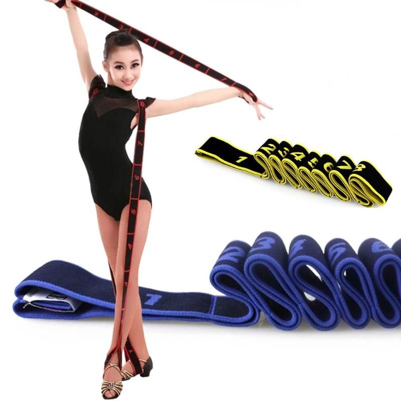 Professional Gym Dance Stretching Band Yoga Pose Correct
