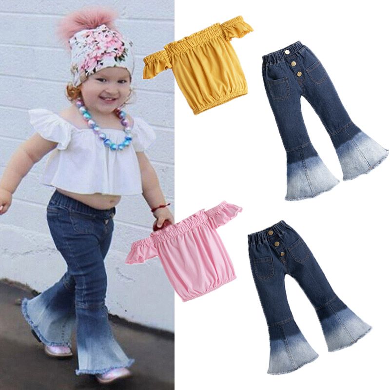 de algodón de los bebés de de los cabritos sólido de un hombro elástico