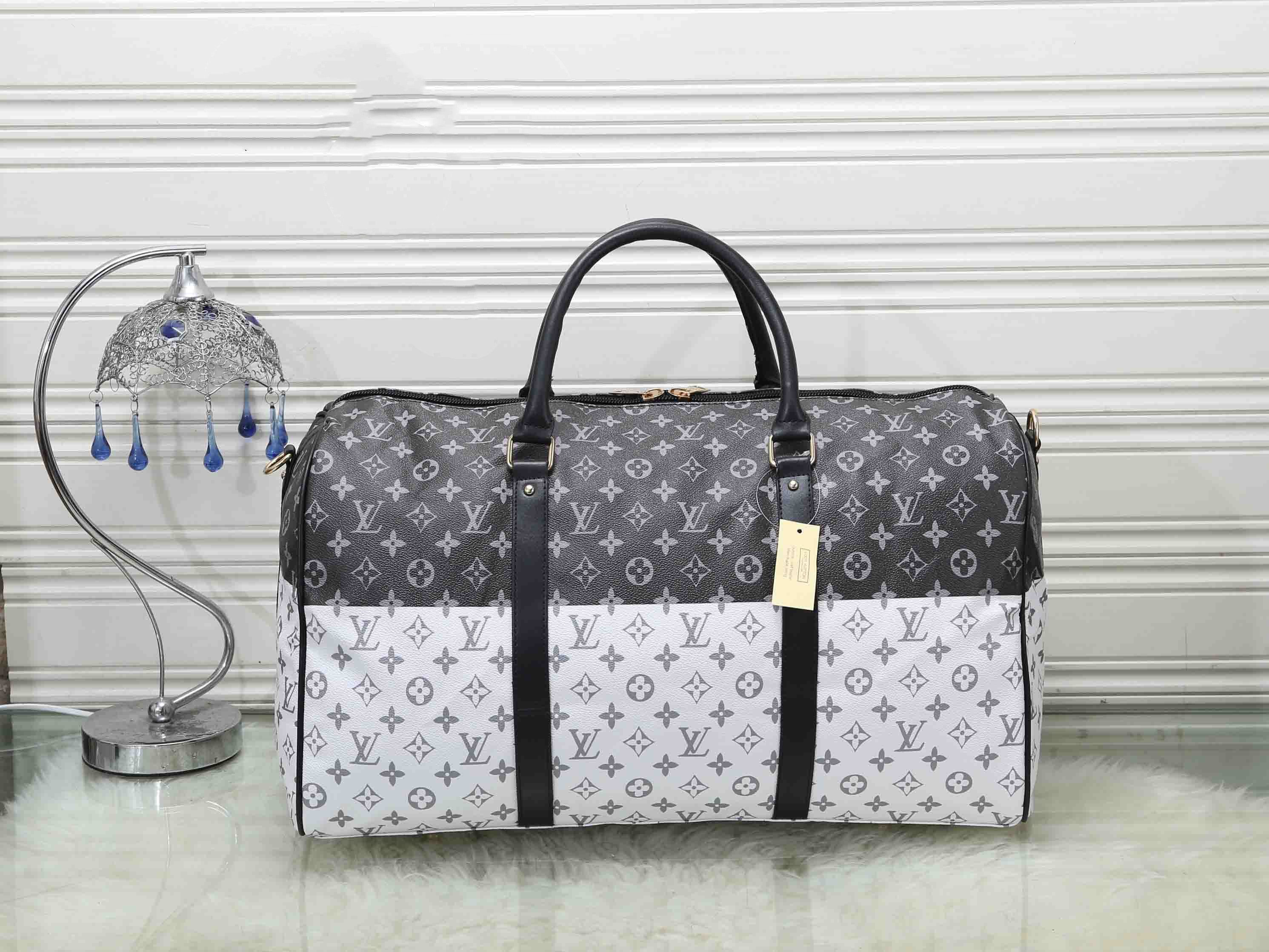 2020 Luxury Brands 55CM Keepall TravelBag DuffleBags  LuggageHandbags Large Capacity SportBagLouisVuitton 04  From Kingbheart, $41.51