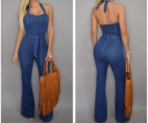 express denim romper